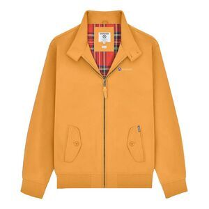 Lambretta Mens Shower Resistant Harrington Jacket / Mustard